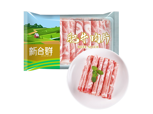 新合群肥牛肉片380g